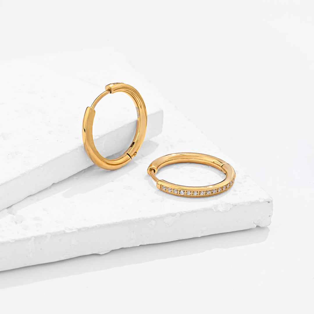 Aretes Acero Elae