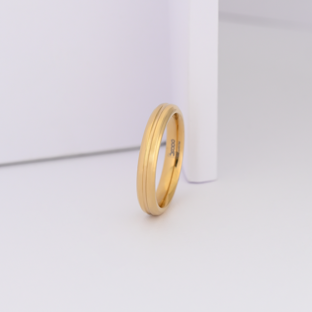 Anillo Titanio Abundance - Hombre
