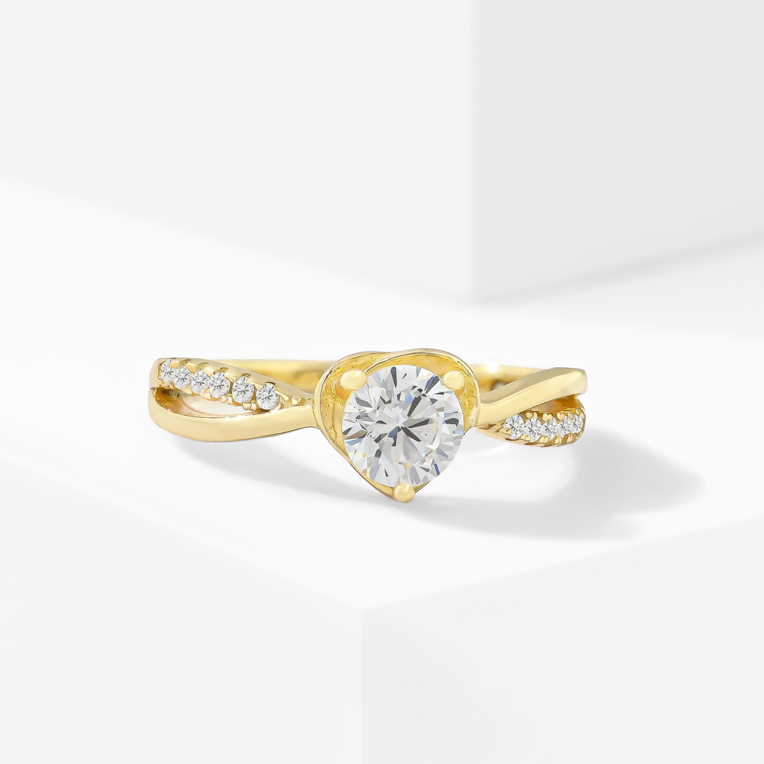 Anillo Plata 925 Gilded