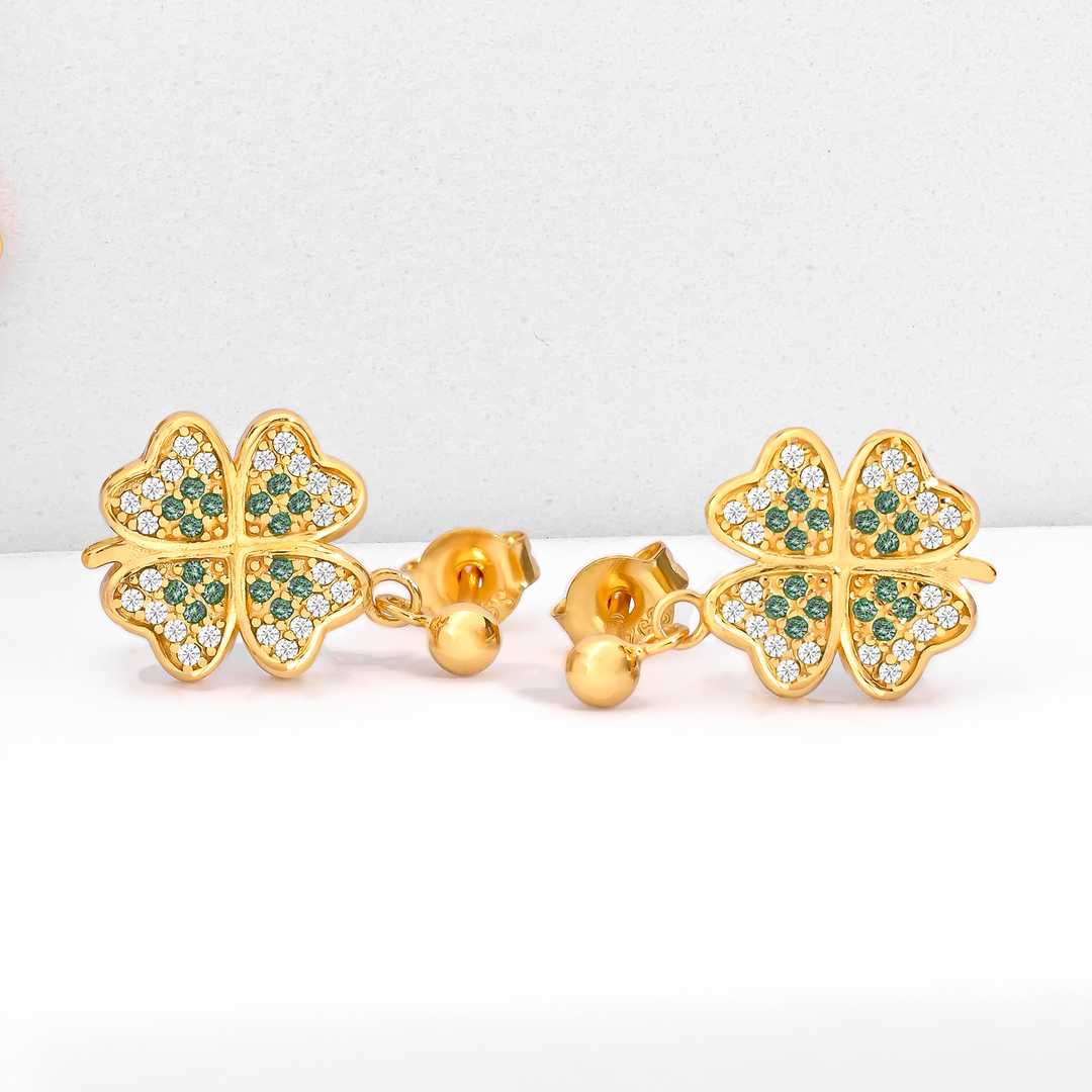 Aretes Plata 925 Laki Green