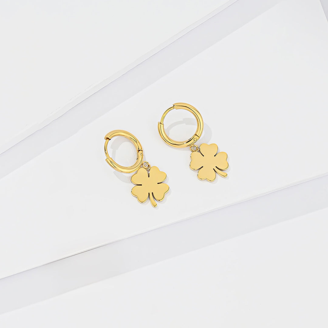 Aretes Gold Lucky
