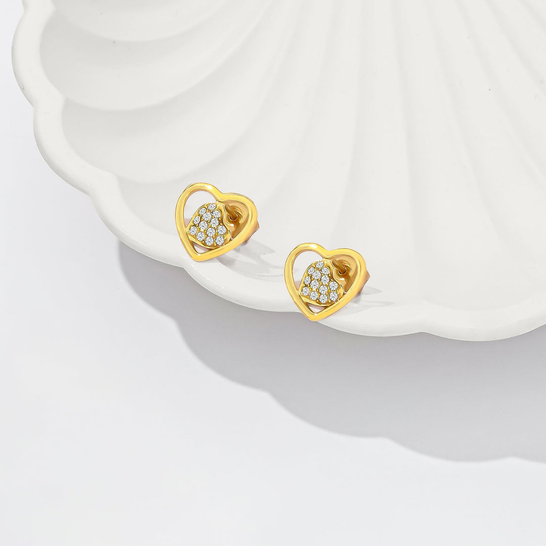 Aretes Acero Amoria