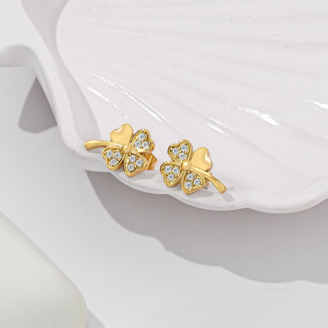Aretes Suerte Brillante