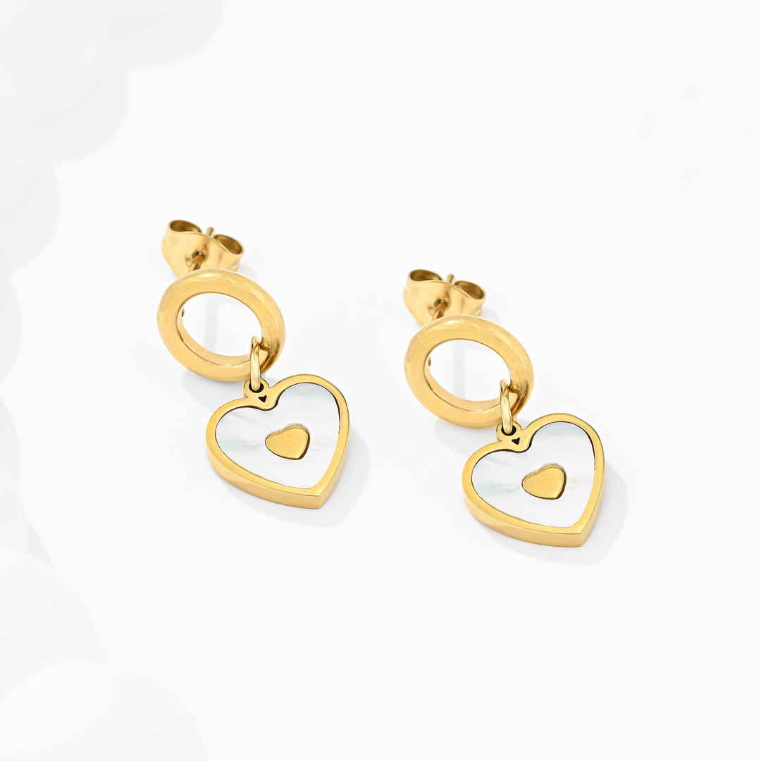 Aretes Acero Amoré