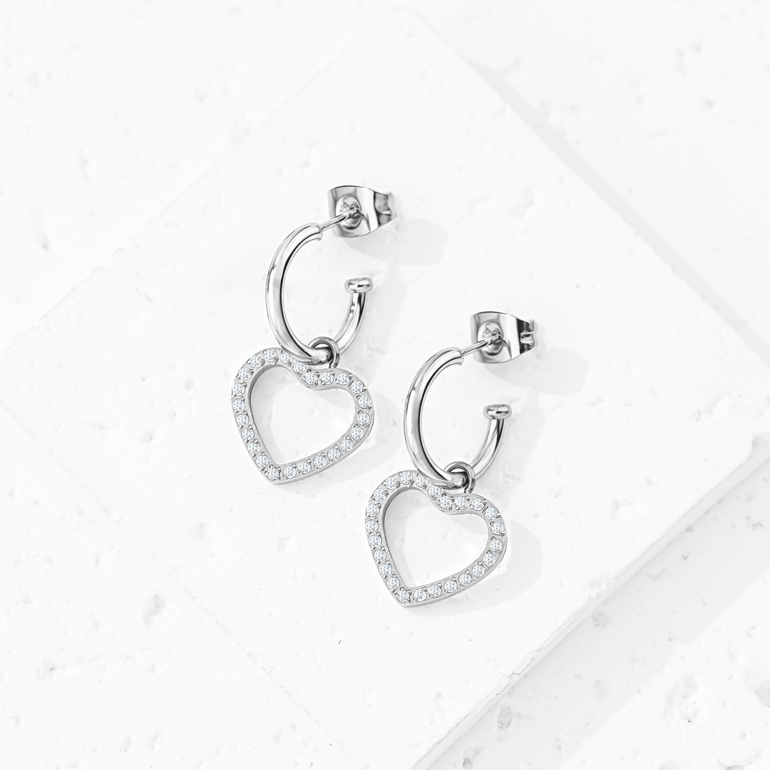 Aretes Acero Latira