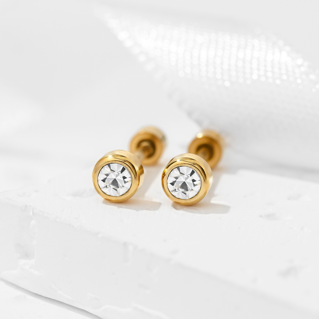 Aretes Acero Zaniah