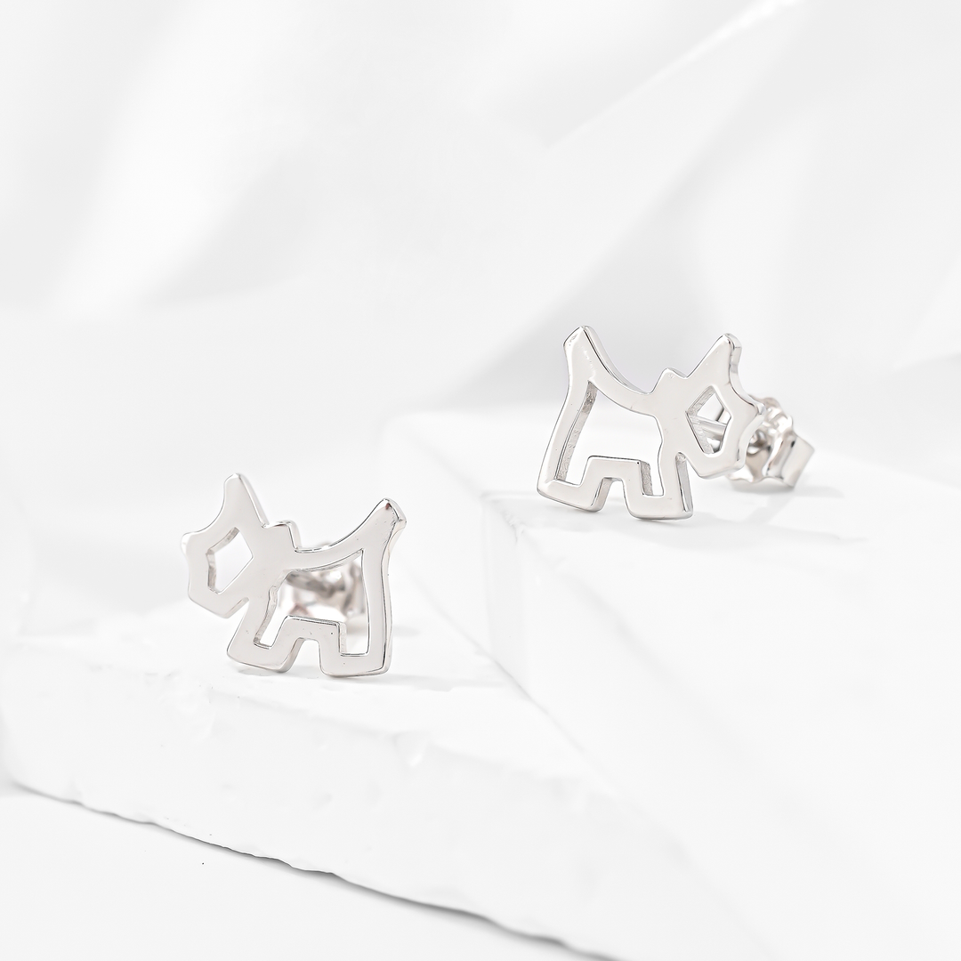 Aretes Plata 925 DogMom