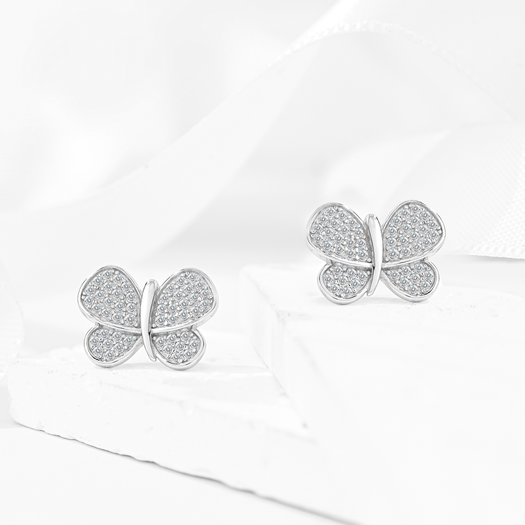 Aretes Plata 925 Lunaria