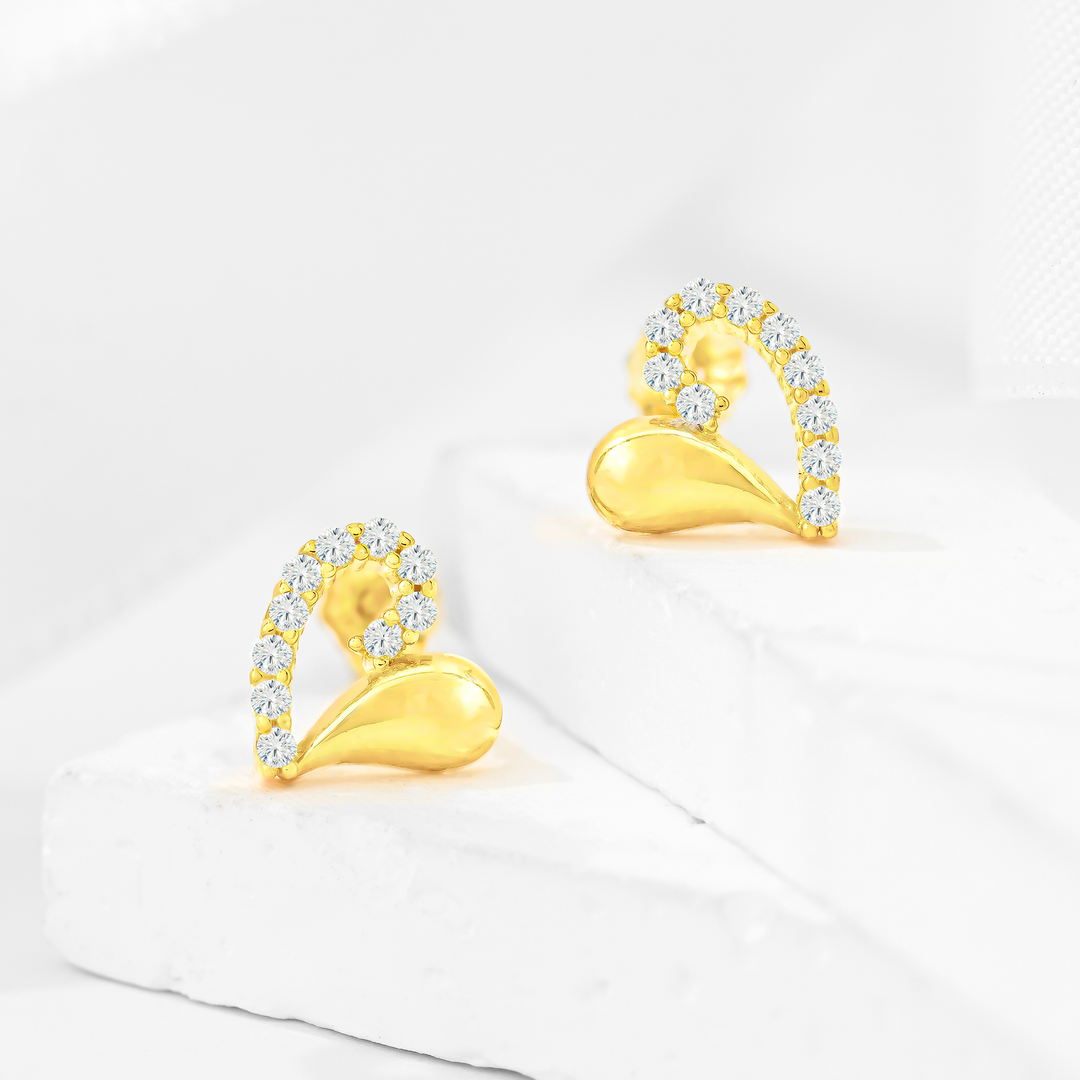 Aretes Plata 925 Latido Eterno