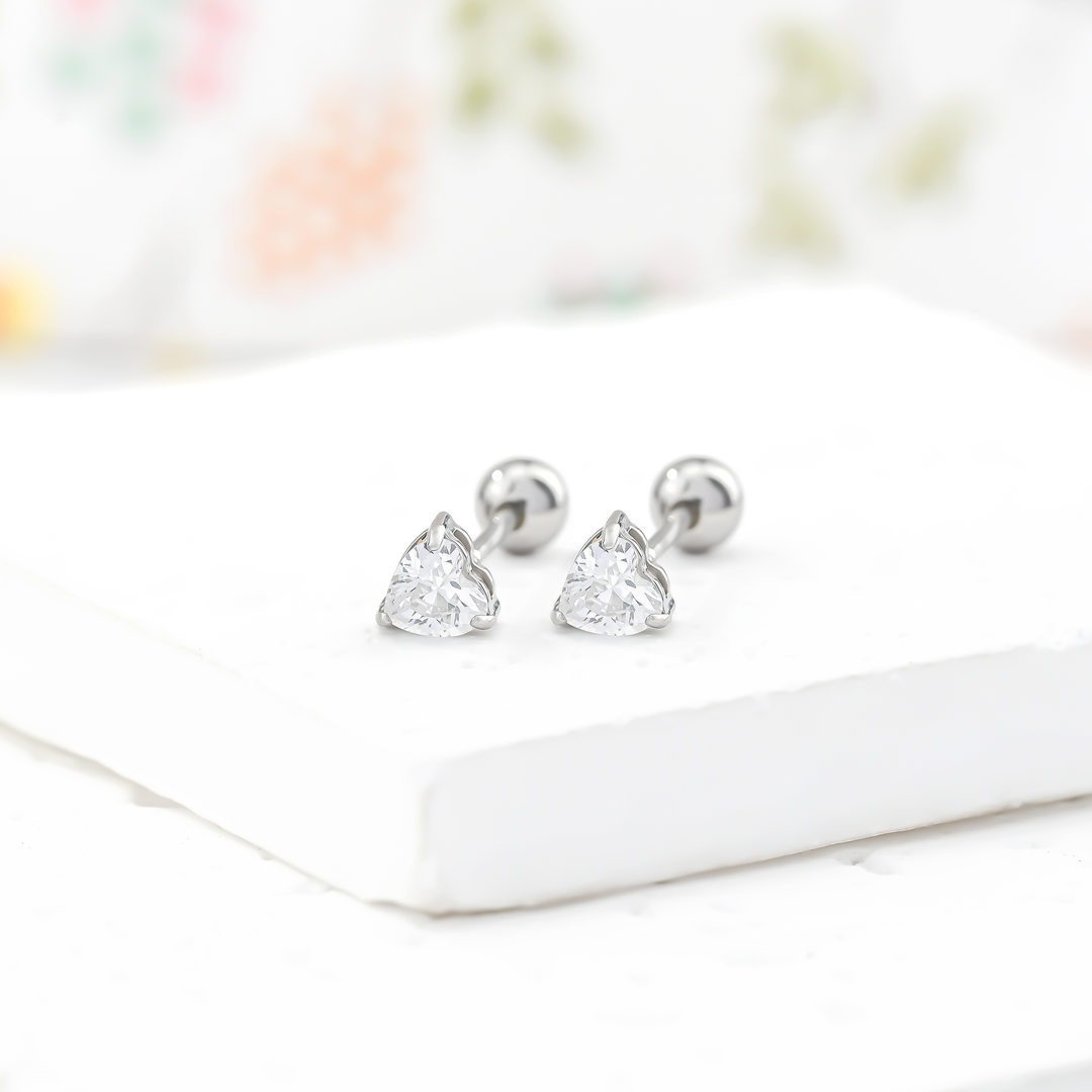 Aretes Acero Amelia