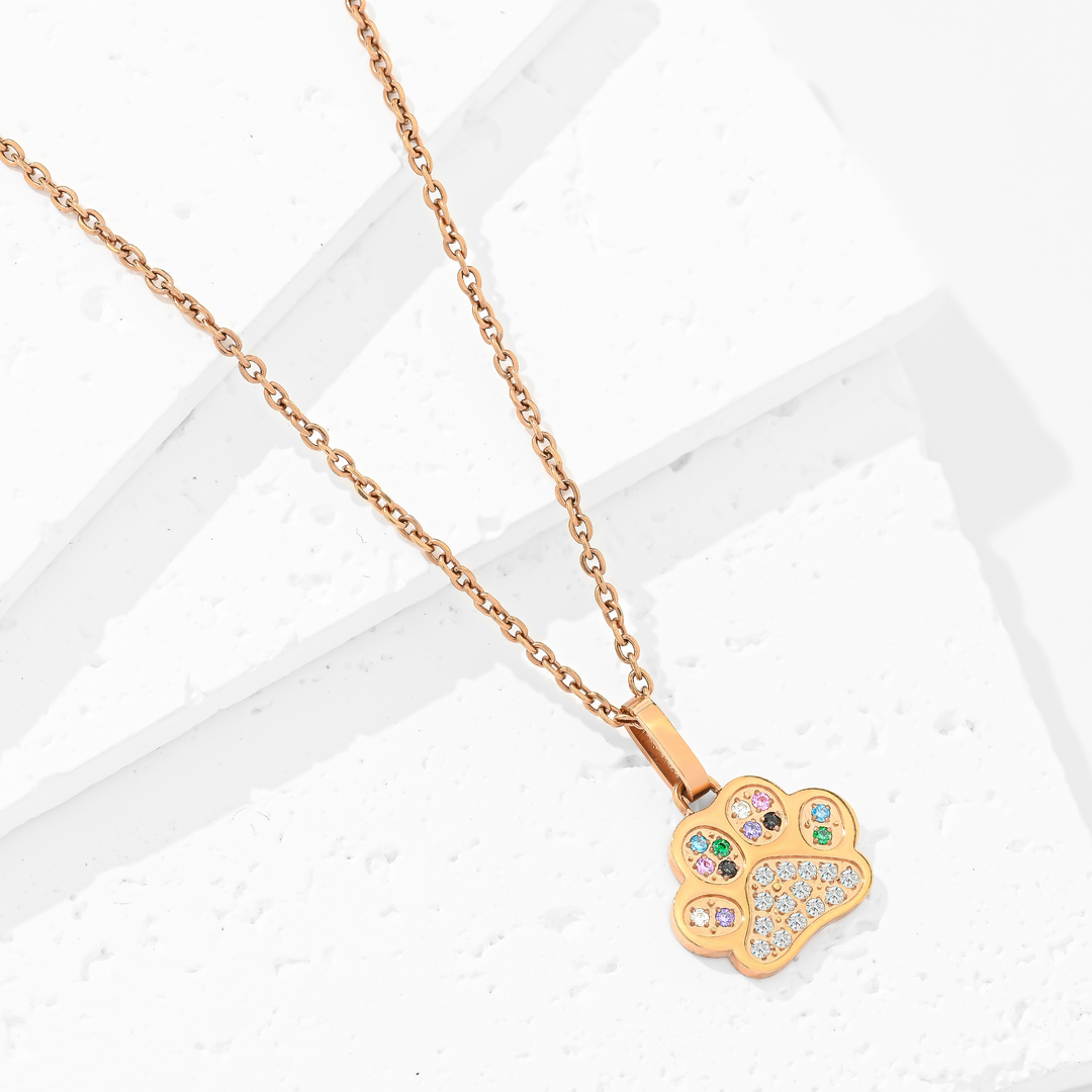 Collar Acero Huella de Amor