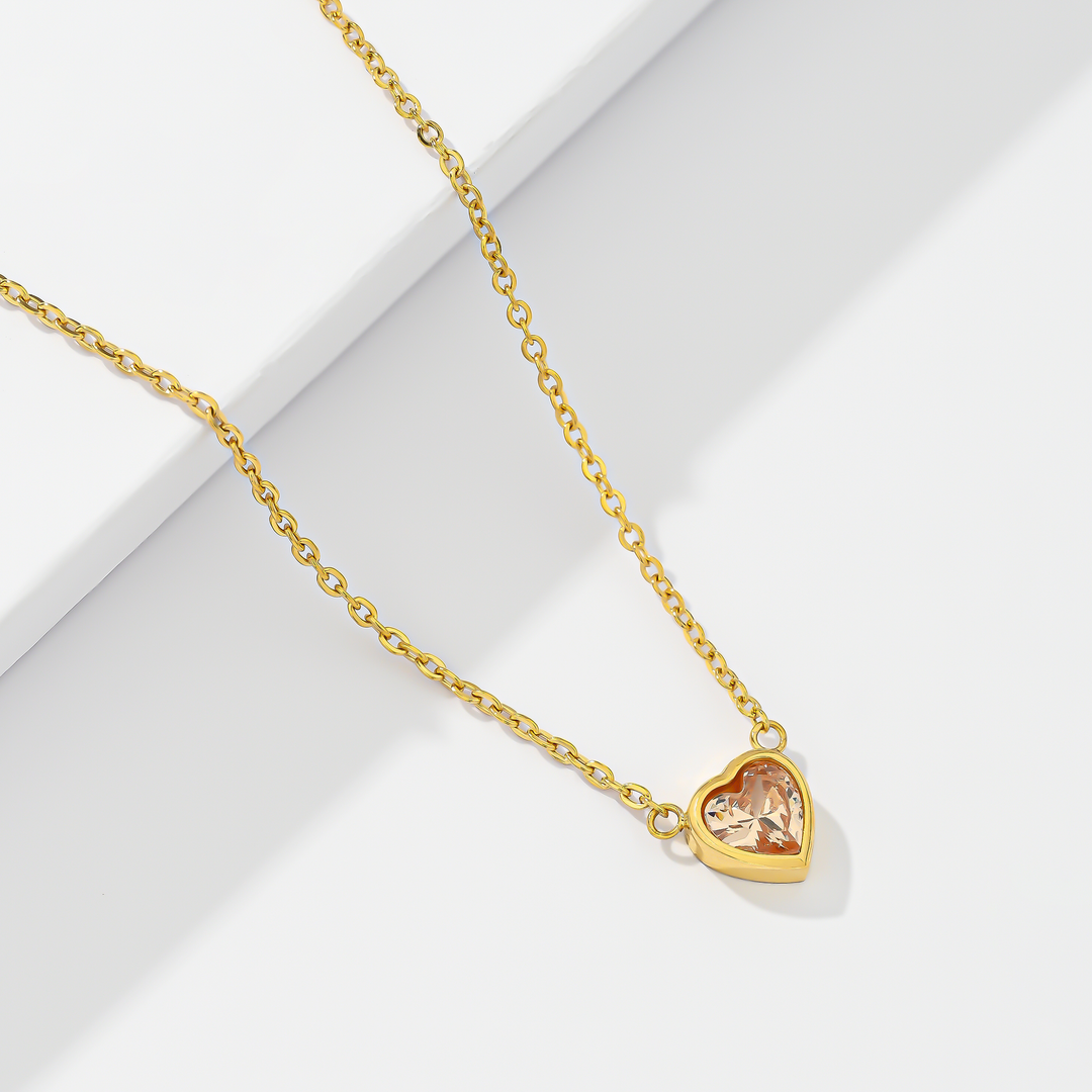 Collar Acero Encanto Beige BELLE