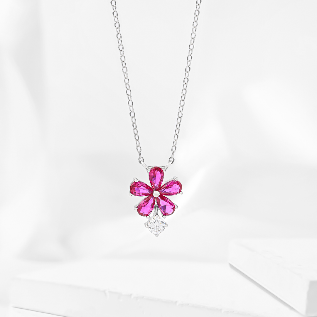 Collar Plata 925 Lavanda