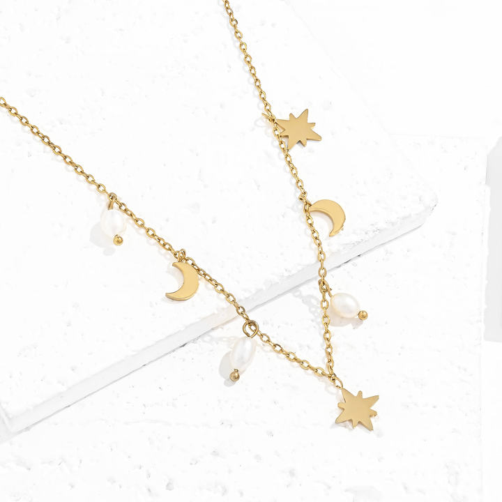 Collar Acero Magia Lunar