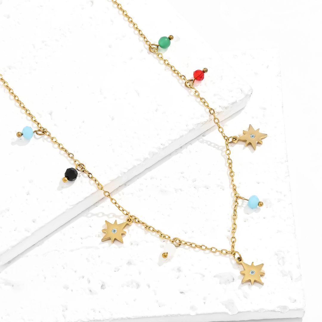 Collar Acero Alegría Estelar