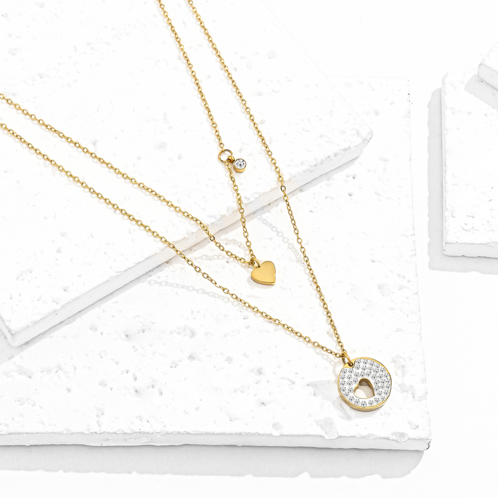 Collar Acero Promesa de Amor