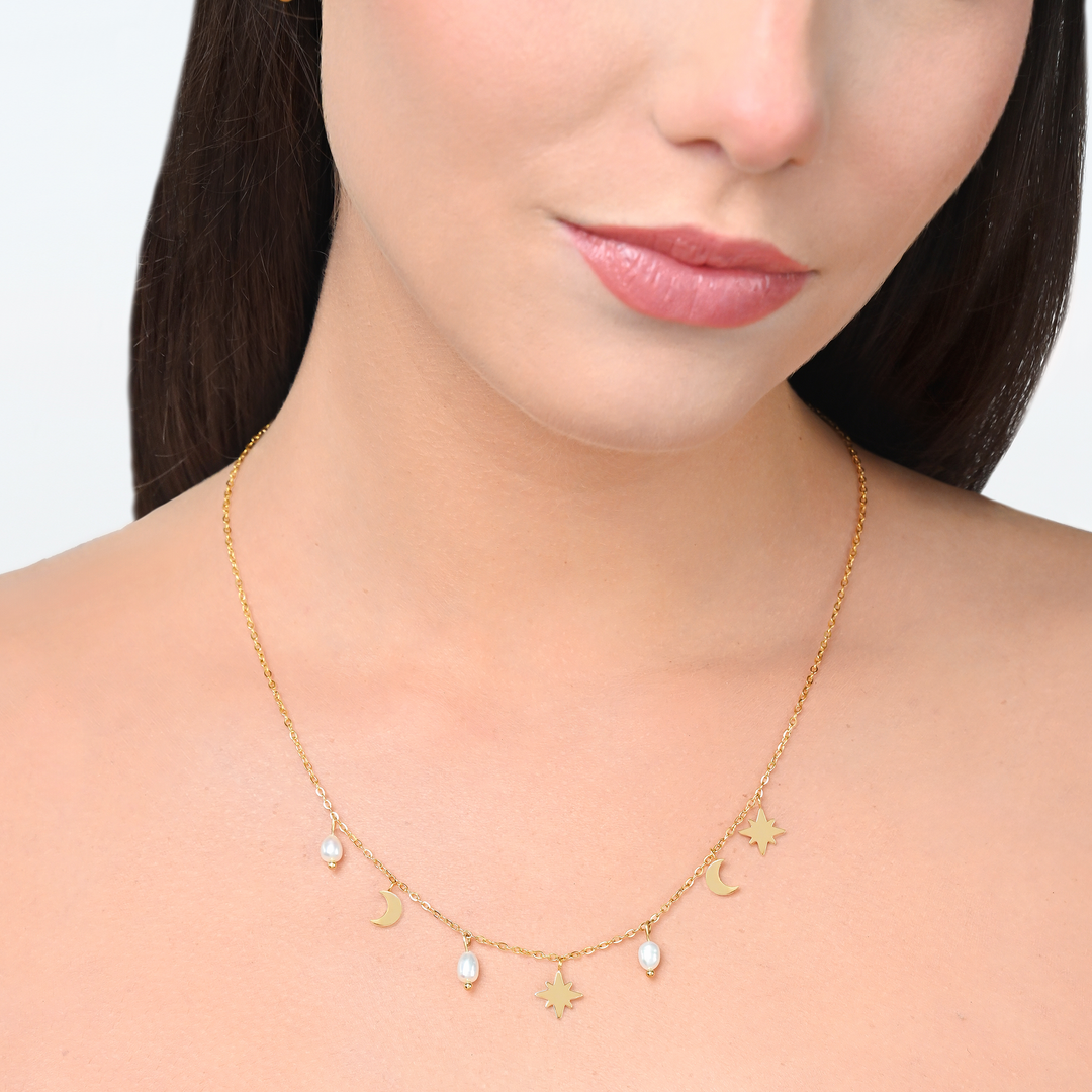 Collar Acero Magia Lunar