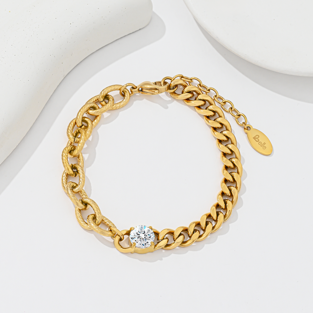 Pulsera Acero Clarisse Shine