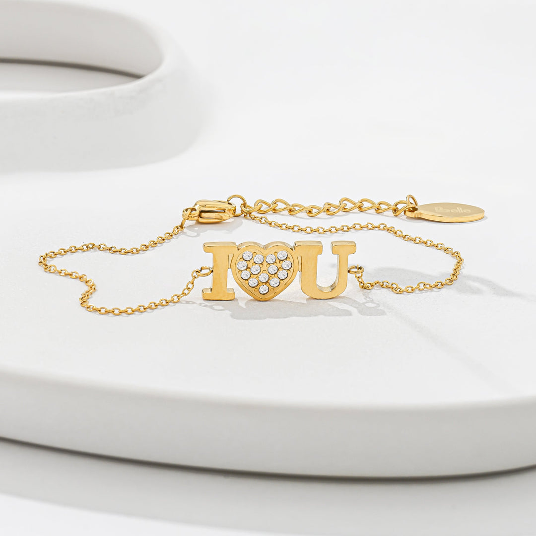 Pulsera Acero I Love U