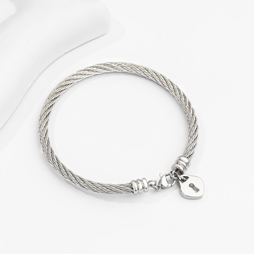 Pulsera Acero En tú Corazón