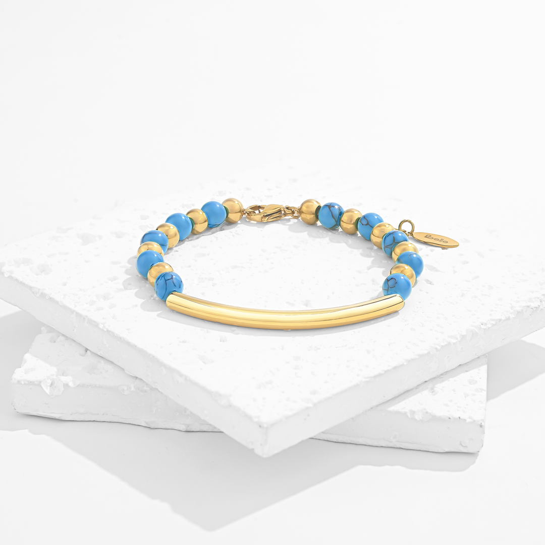 Pulsera de Piedra Turquesa
