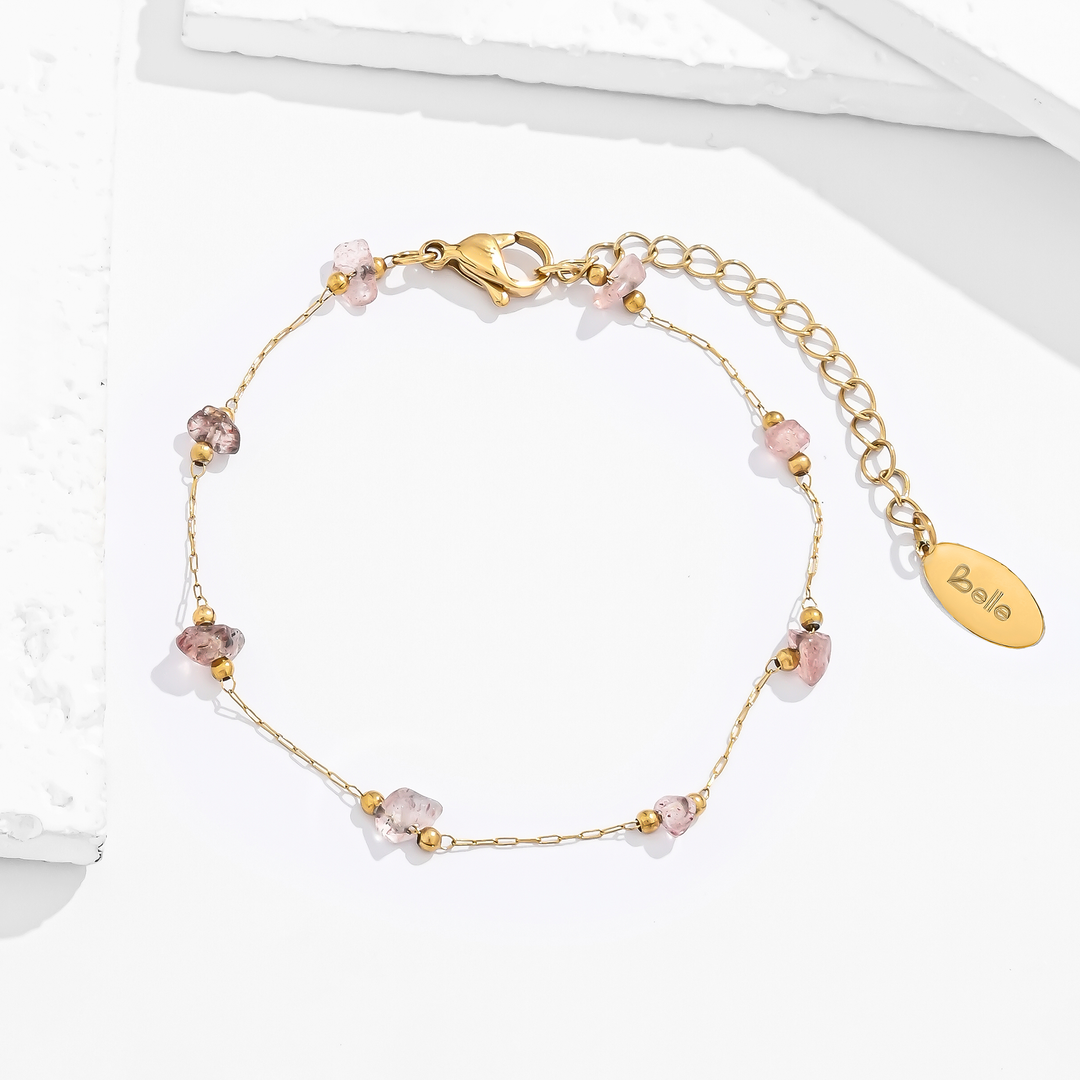 Pulsera de Encanto Rosado