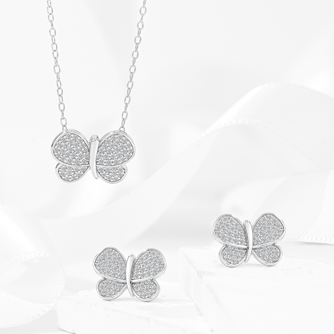 Set Plata 925 Lunaria