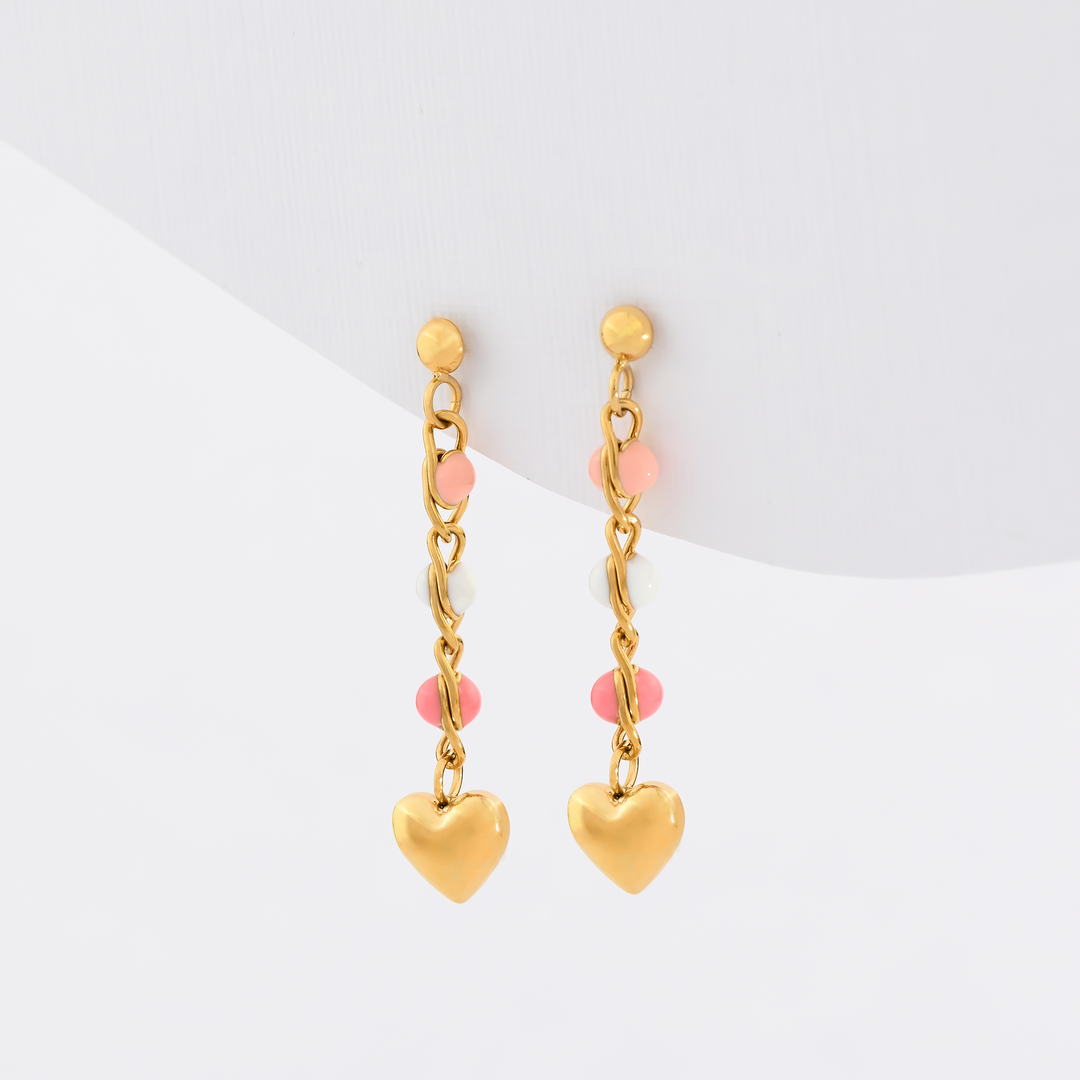 Aretes Rosa BELLE