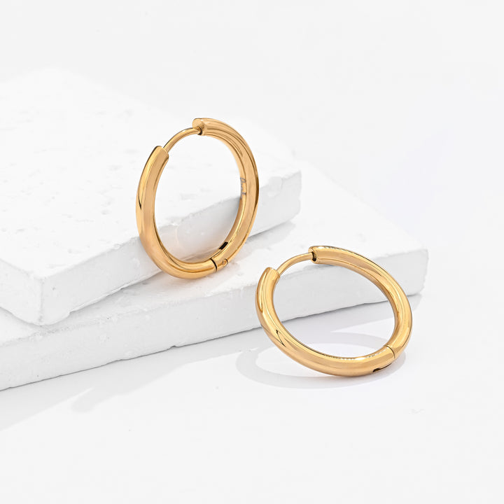 Aretes Acero Calia