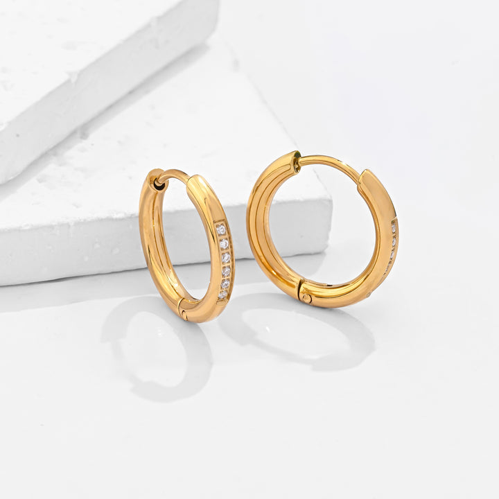 Aretes Acero Elva