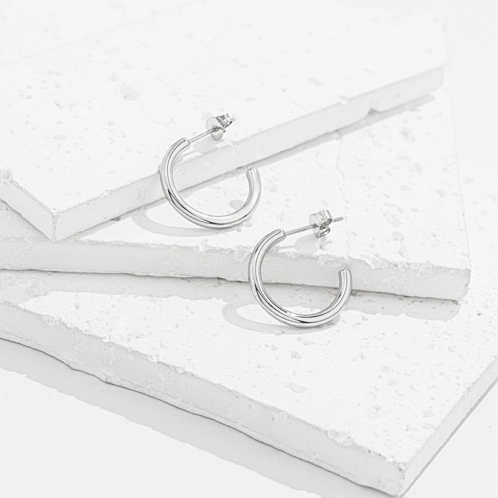 Aretes Acero Arlette