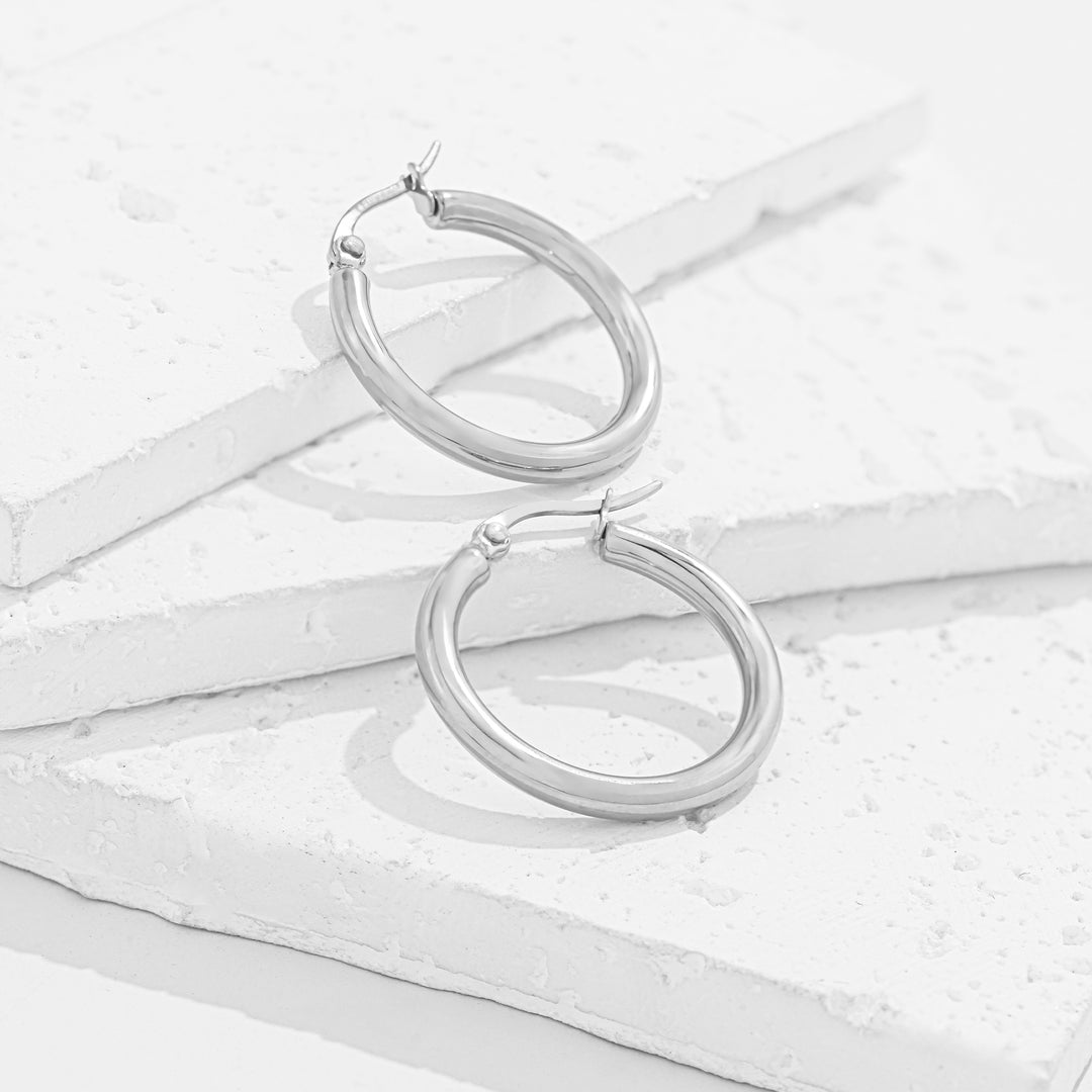 Aretes Acero Oura
