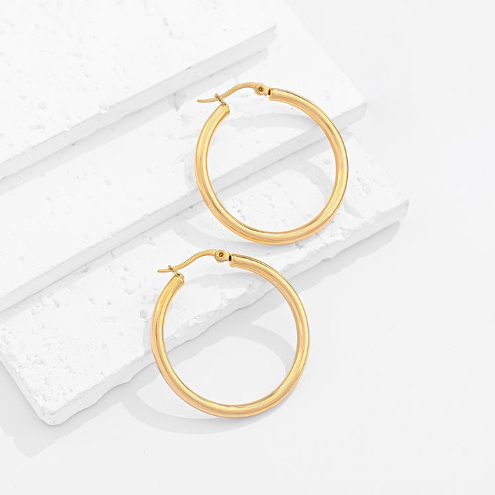 Aretes Acero Noa