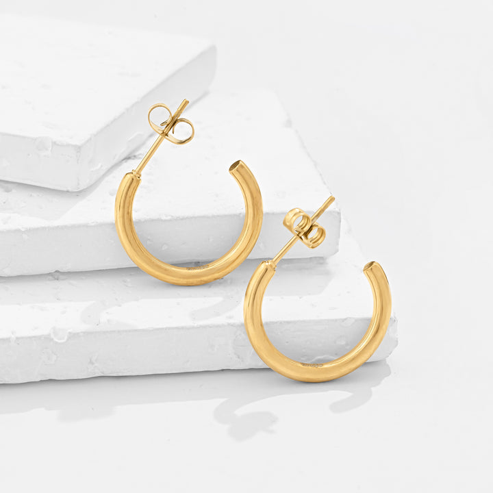 Aretes Acero Liona