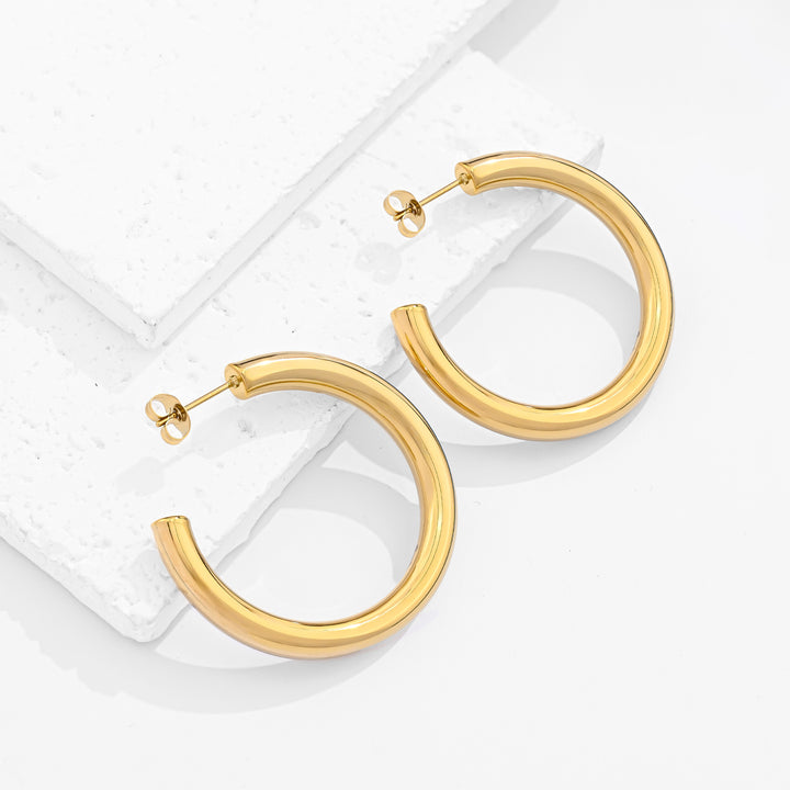 Aretes Acero Rhena