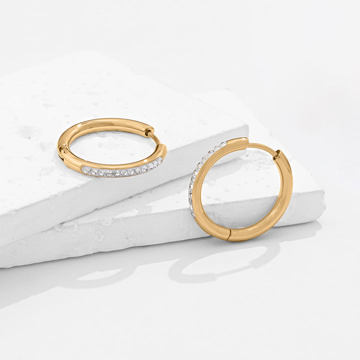 Aretes Acero Milei