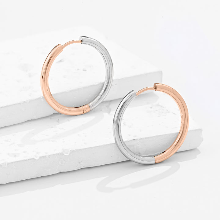Aretes Acero Amira