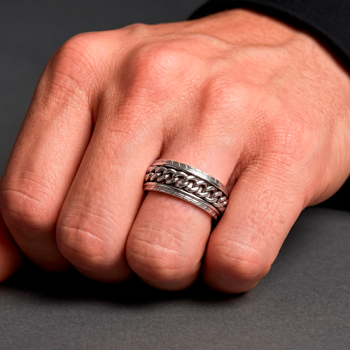 Anillo Acero Edge