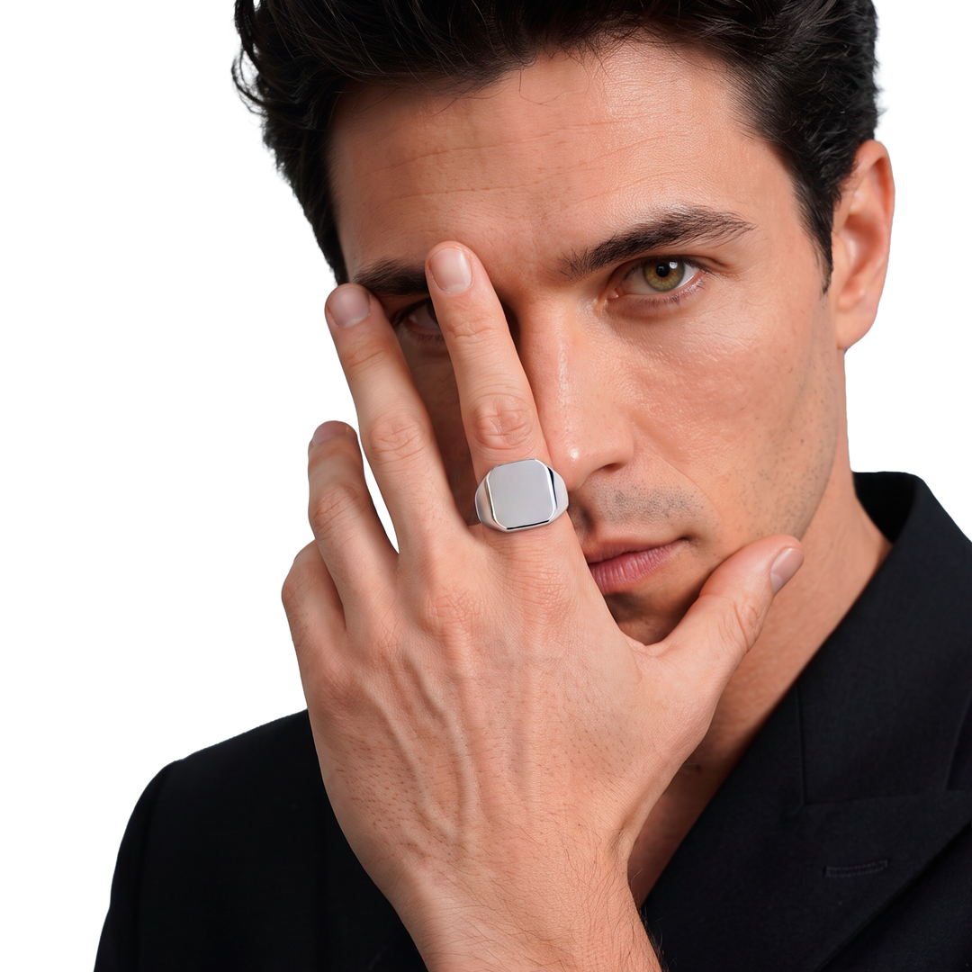 Anillo Acero Rocco