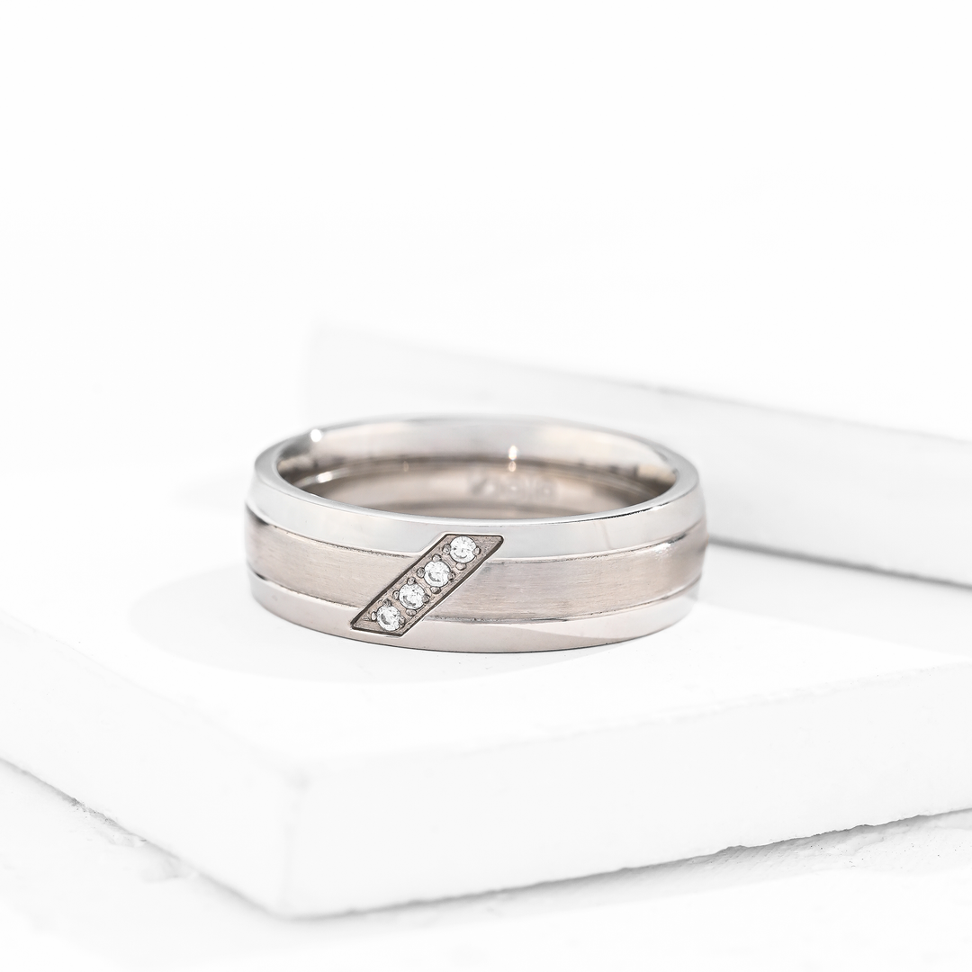 Anillo Acero Evania