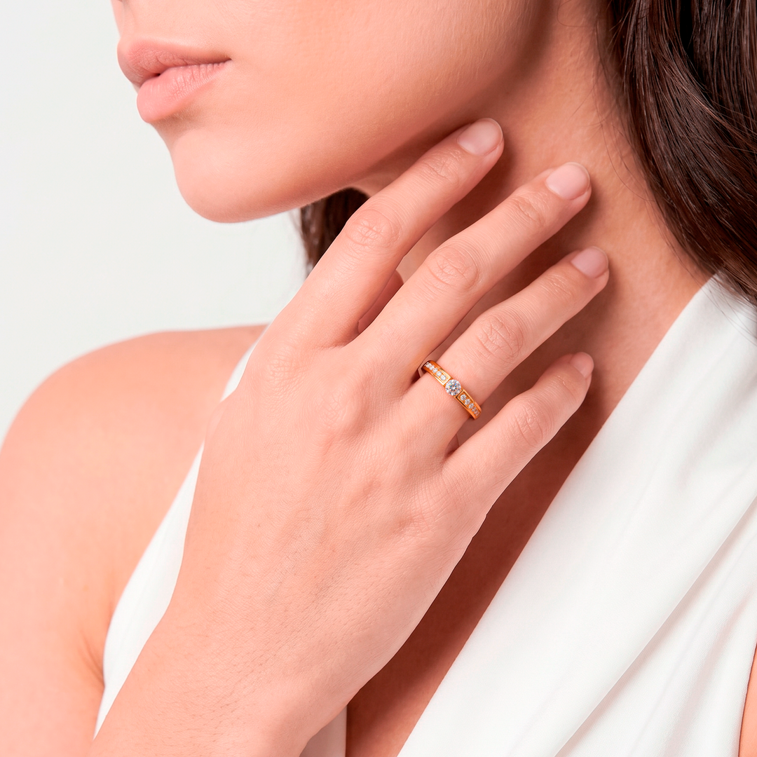 Anillo Acero Valeria