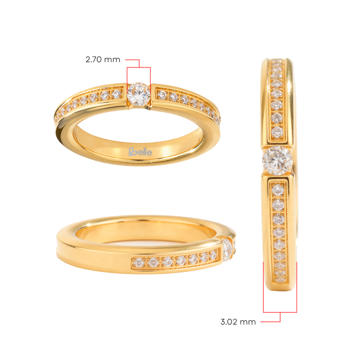 Anillo Acero Valeria