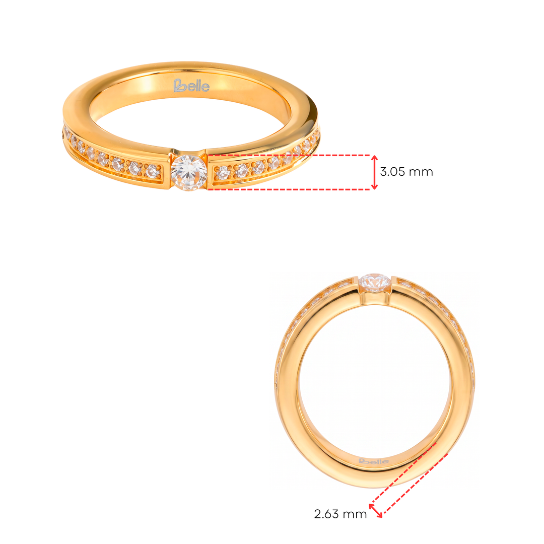 Anillo Acero Valeria