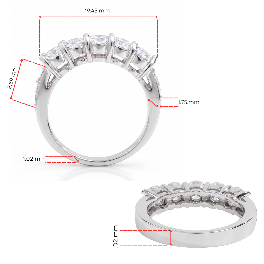 Anillo Acero Eternal Crown