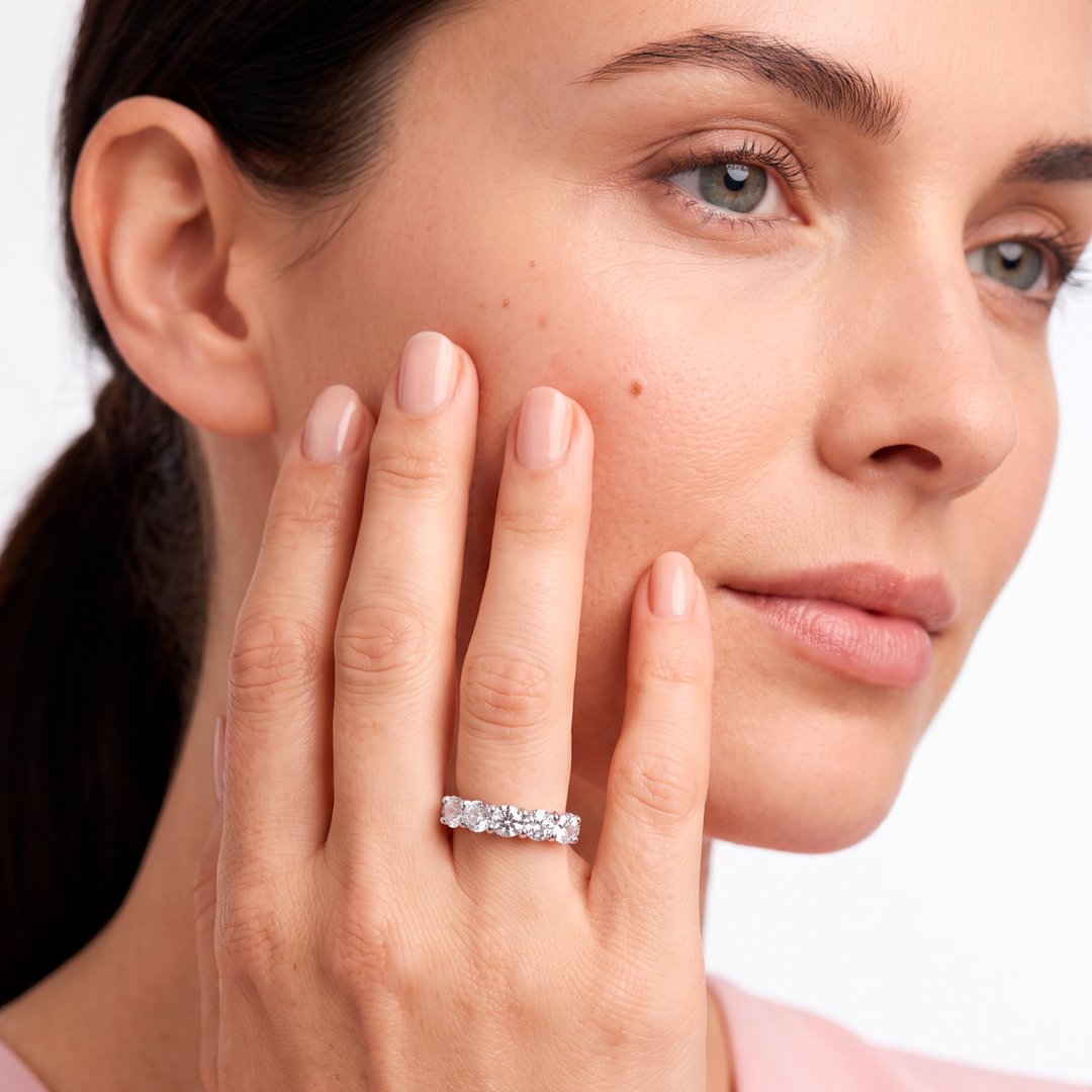 Anillo Acero Eternal Crown