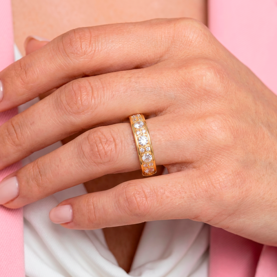 Anillo Acero Lumiere - Mujer