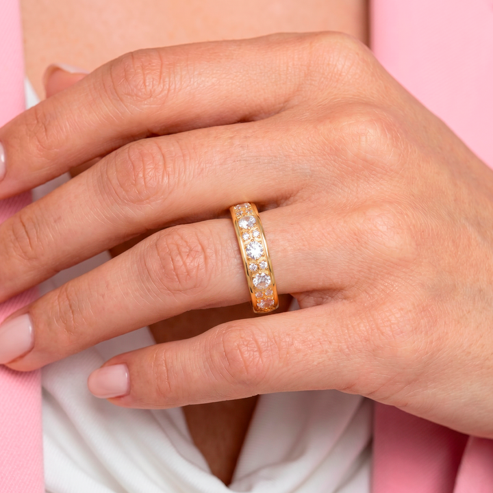 Anillo Acero Lumiere - Mujer
