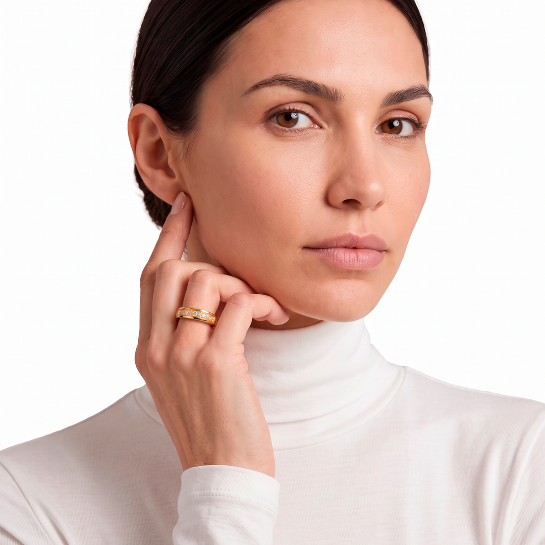 Anillo Acero Lumiere - Mujer
