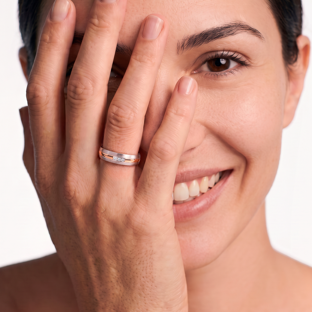 Anillo Acero Unión - Mujer