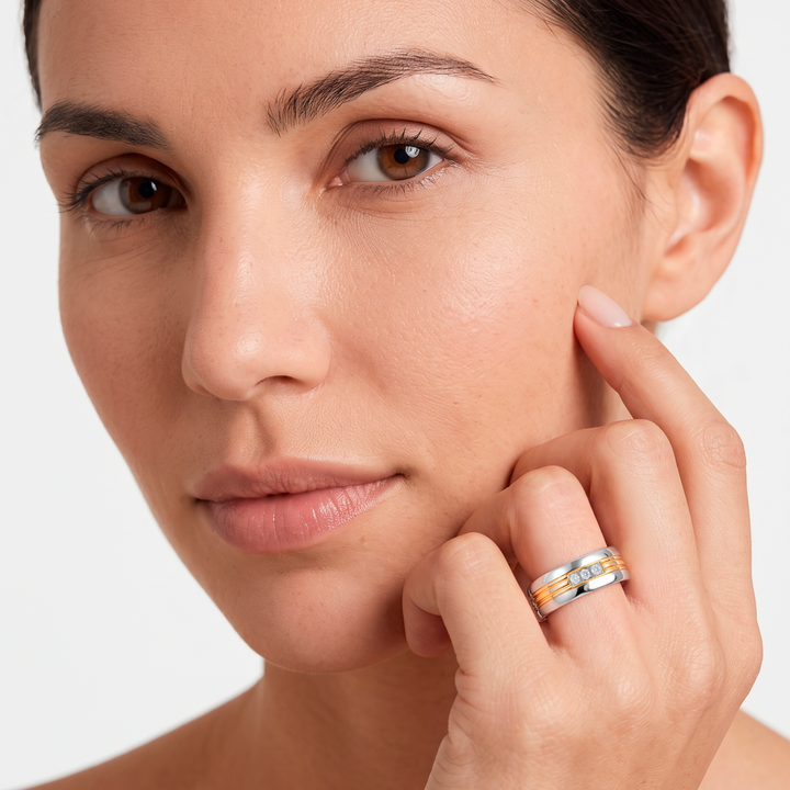Anillo Acero Elegance - Mujer